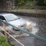 Rupere de nori la Timișoara: Apă până sub genunchi într-un spital și o policlinică, străzi și pasaje inundate (Foto&Video)