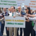 Ludovic Orban protestează la Cotroceni: Iohannis face propria Mineriadă. E un mincinos nerușinat care și-a bătut joc de toți (Foto & Video)