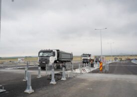 Au început testele de rezistență la podul suspendat de la Brăila (Foto & Video)