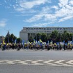 Miting al angajaților din Sănătate la Guvern: Din muncit nu ne-am oprit, însă voi nu ne-ați plătit! (Foto&Video)