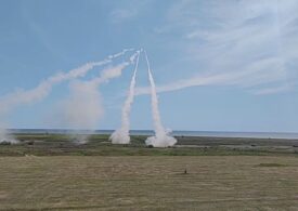 Zeci de rachete HIMARS trase în poligonul Capu Midia, la cel mai mare exercițiu militar NATO din România (Video)