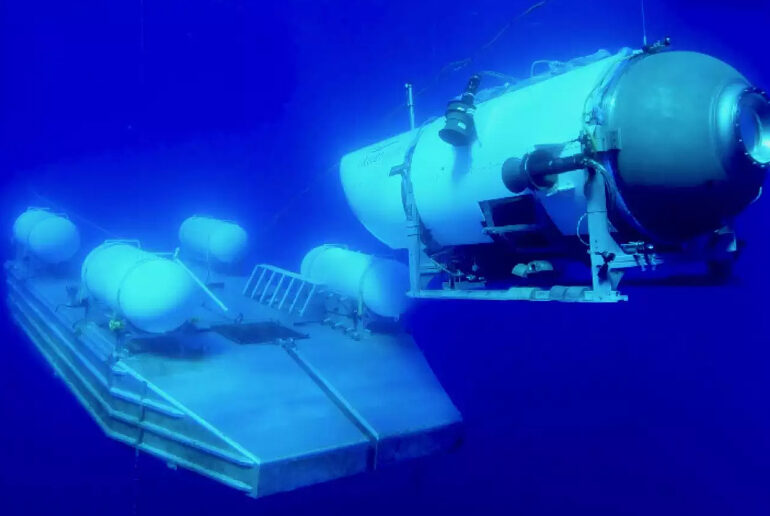 Submersibilul dispărut în Atlantic avea la bord cinci persoane. Cursă contracronometru pentru găsirea navei
