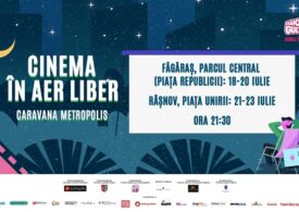 Caravana Metropolis - cinema în aer liber ajunge la Făgăraș și Râșnov, între 18 - 23 iulie