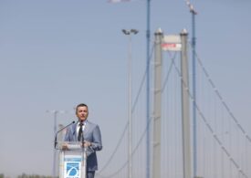 Grindeanu dă raportul la șubururile podului de la Brăila: Dacă au temeri să treacă, pot lua bacul