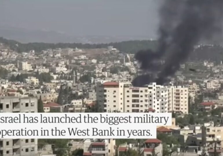 Israelul a lansat cea mai amplă incursiune militară în Cisiordania, din ultimii 20 de ani (Video)