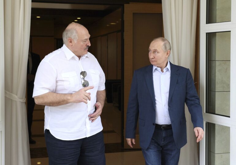 Putin l-a informat pe Lukașenko despre summitul din Alaska