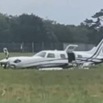 Aterizare forțată a unui avion al cărui pilot avea o urgență medicală. Aparatul de zbor, controlat de o pasageră (Video)