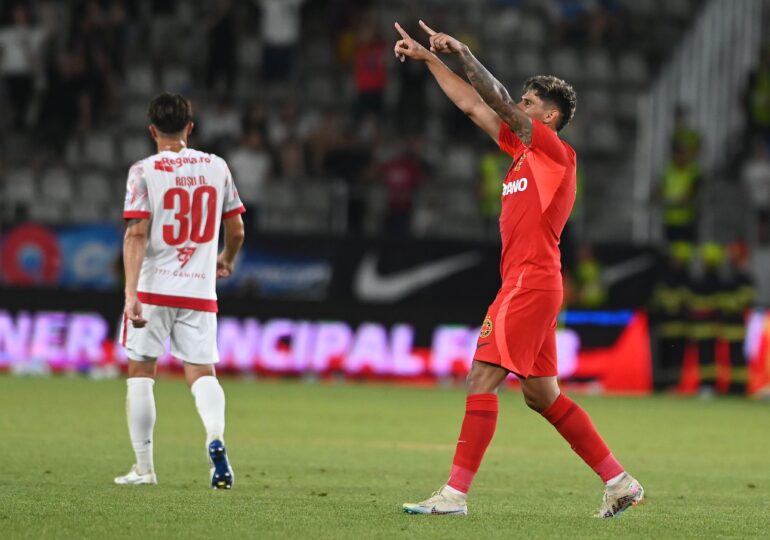 Superliga: FCSB învinge Dinamo cu emoții pe final