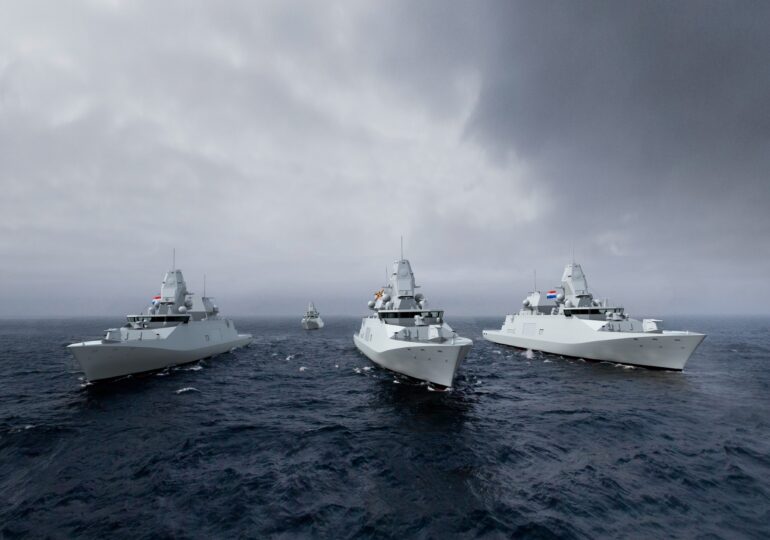 Șantierul Damen din Galați va construi fregate de război antisubmarin pentru Olanda și Belgia