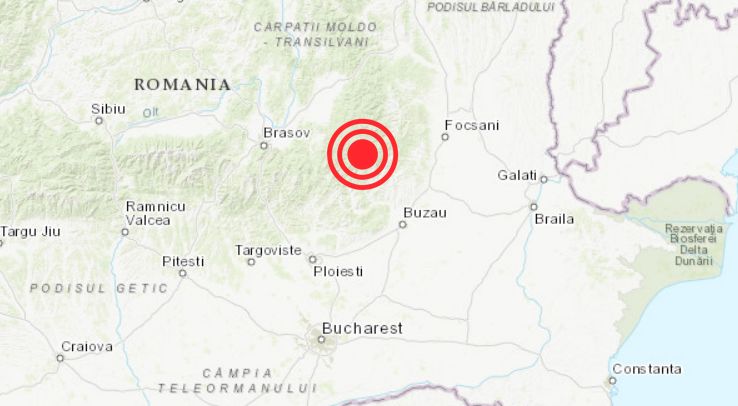 Cutremur cu magnitudine peste 4 în Buzău