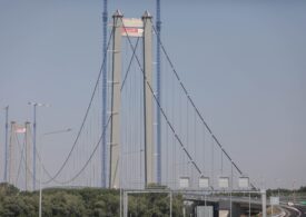 Verdict de la CNAIR: Podul de la Brăila are denivelări și fisuri din cauza unor erori de execuție