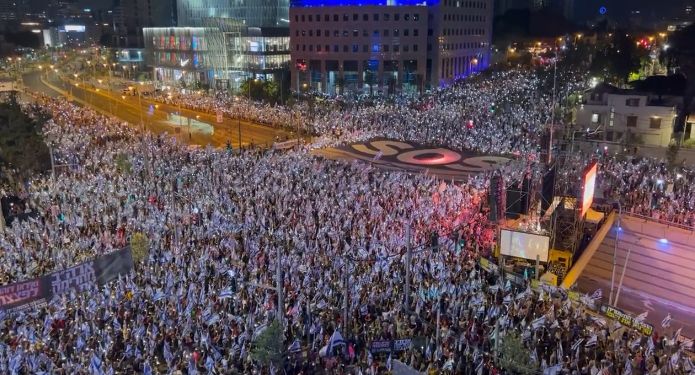 Săptămâna 28 de proteste: Zeci de mii de israelieni au ieșit pe străzi. Crește miza (Video)