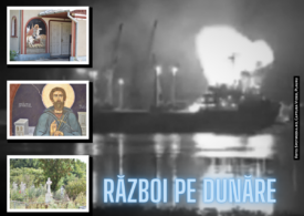 O biserică de pe teritoriul României, victimă colaterală a raidurilor Rusiei (Foto)