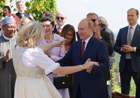 galerie foto cu Vladimir Putin, nuntă Austria