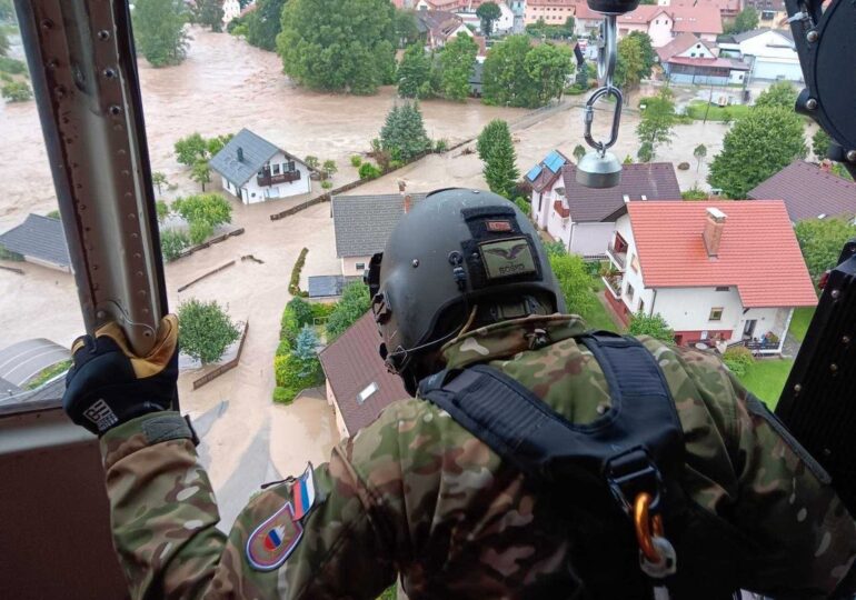 Inundații uriașe în Slovenia, apa a ajuns și la 2 metri. Trei persoane au murit (Foto & Video)