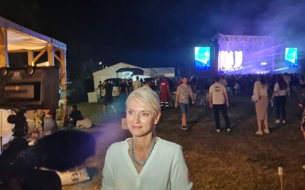 Alina Gorghiu a mers cu tinerii la festival Le spun tuturor te poți