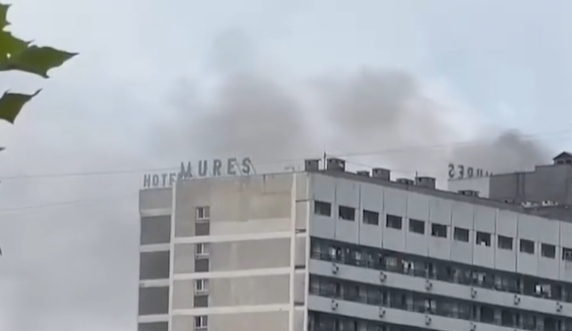 Incendiu violent la un hotel din Băile Felix, soldat cu 14 victime (Foto & Video)