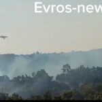 Incendii în Grecia: Opt sate au fost evacuate, focul se deplasează spre aeroportul orașului Alexandroupolis