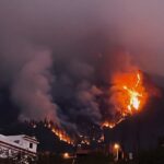 Incendiu puternic în Tenerife: Mii de oameni fug în timp ce pompierii se luptă cu flăcările scăpate de sub control (Foto & Video)