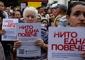 Mii de oameni au protestat în Bulgaria față de violențele la care sunt supuse femeile. Cazul care a șocat și i-a scos în stradă pe bulgari (Foto)