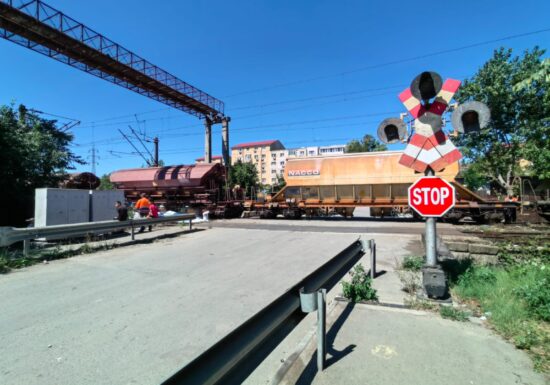galerie foto cu Un tren plin cu uree a fost ținta unui posibil act de sabotaj, în Portul Constanța