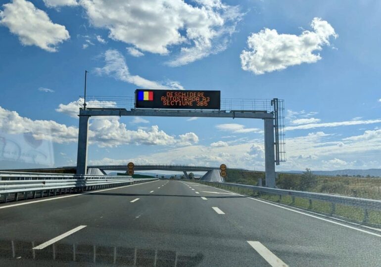 Bode a tăiat panglica la 13 km din Autostrada Transilvania. România are, în sfârșit, 1.000 km de autostradă. Ce se mai deschide în 2023 și 2024