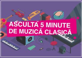 “Ascultă 5 minute de muzică clasică” - din 1 octombrie, în spații neconvenționale, din 2 octombrie, în școlile din România