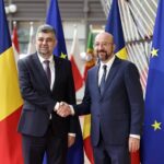 Ciolacu, în prima vizită ca premier la Bruxelles: Charles Michel mi-a reconfirmat susținerea sa totală pentru aderarea la Schengen