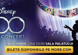 Concert „DISNEY 100” pe 2 noiembrie la Sala Palatului cu Alina Eremia, Alina Sorescu, Vlad Miriță, Ana Cebotari și Lucian Ghimiș în prim plan