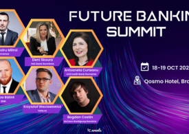 Future Banking Summit 2023, pe 18 și 19 octombrie, în spațiul Hotelului Qosmo