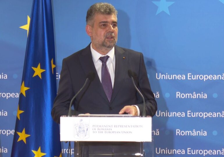 Marcel Ciolacu, după vizita la Bruxelles: Fără creștere la TVA, rămâne valabilă asumarea răspunderii, cu deficitul încă se discută (Video)