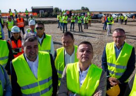 Ciolacu a vizitat șantierul Autostrăzii Moldovei: Vremurile șmecheriei s-au terminat. Mai avem un sector unde unele instituții ale statului se joacă