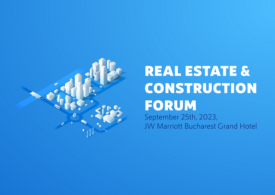 Real Estate & Construction Forum 2023: Importanți jucători din industrie dezbat, pe 25 septembrie, situația actuală a pieței imobiliare și perspectivele pentru 2024