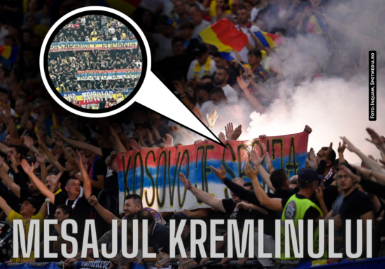 galerie foto cu Meciul România Kosovo, întrerupt