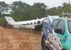 Un avion s-a prăbușit în Brazilia