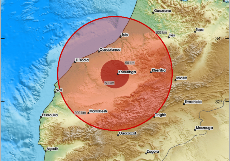 Cutremur devastator în Maroc, cel mai puternic din ultimul secol <span style="color:#990000;">UPDATE</span> Bilanțul morților trece de 2.100 (Video)