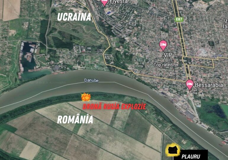 Ministrul Apărării confirmă că s-au găsit bucăți de dronă pe teritoriul României