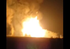 Explozie și incendiu pe șantierul Autostrăzii Moldovei: 4 muncitori au murit arși de vii (Galerie Foto & Video)