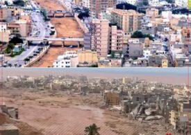 Imagini apocaliptice din Derna, orașul unde apele au măturat blocuri întregi. 2.000 de persoane s-ar putea să fi murit (Foto&Video)