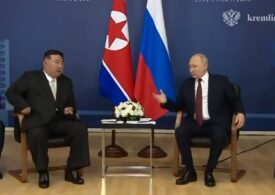 Kim Jong Un și Vladimir Putin s-au întâlnit la un centru spațial: Armata eroică va obține o victorie strălucită. Gloria Rusiei va fi nemuritoare. Susținem lupta sfântă! (Video)