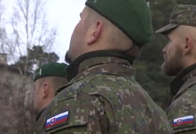 Slovacia trimite soldați la granița cu Ungaria