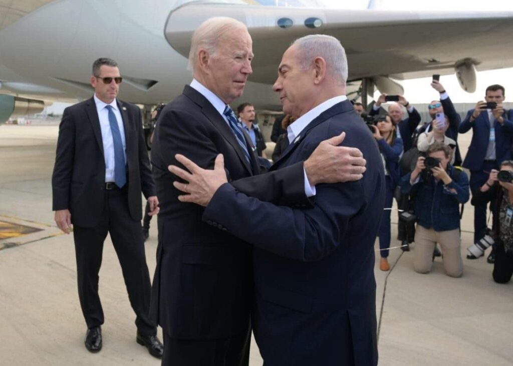 US President Joe Biden in Israel