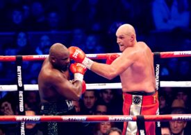 Tyson Fury câștigă meciul anului în box, deși a fost trimis la podea (Video)