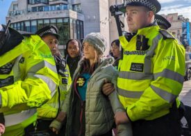Greta Thunberg, arestată la Londra (Video)