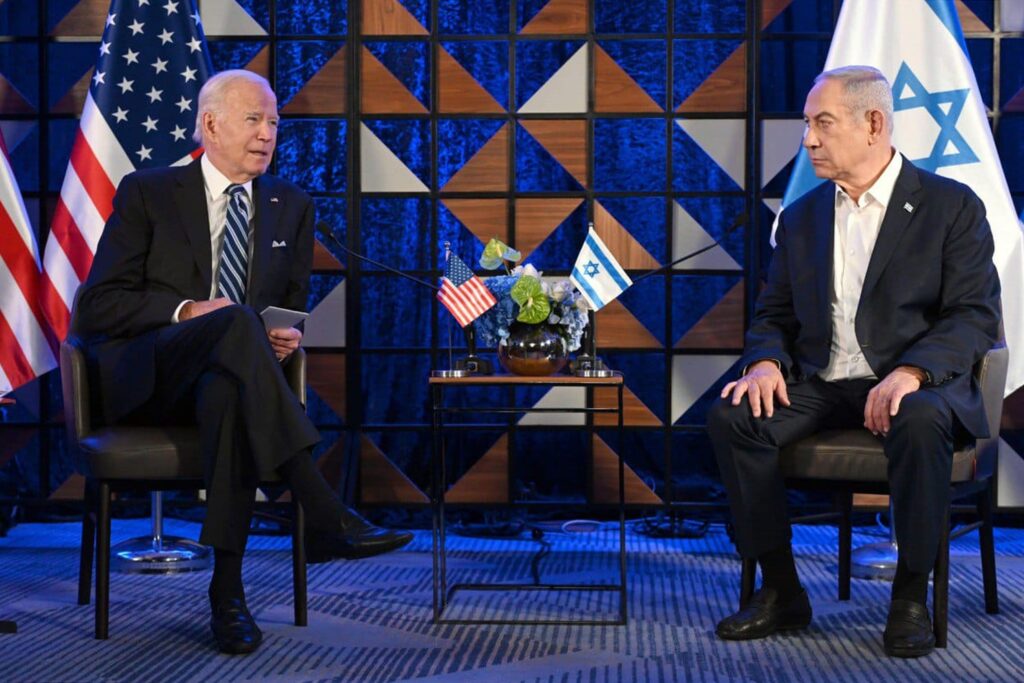 US President Joe Biden in Israel