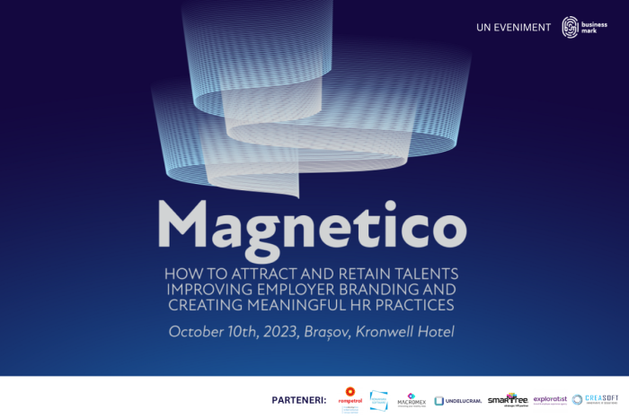 MAGNETICO - proiectul dedicat specialiștilor în HR și Employer Branding ajunge în această toamnă în 4 orașe din România. Prima oprire va fi la Brașov