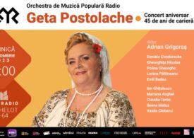 Geta Postolache și cântecul vrâncenesc: concert folcloric aniversar la Sala Radio