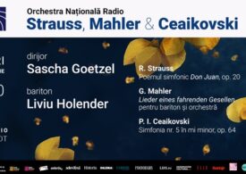Dirijorul Sascha Goetzel și baritonul Liviu Holender invitați la Sala Radio