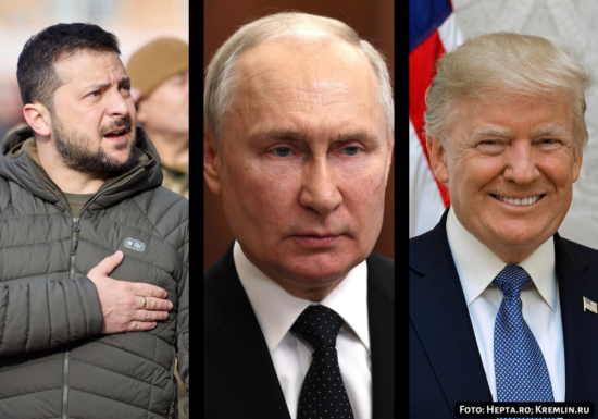 SUA presează Rusia să accepte încetarea focului. Kremlinul: O convorbire Putin - Trump „poate fi organizată foarte rapid”