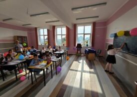 Vlad Ivanov a inaugurat Școala Gimnazială Nr. 1 din Sulița, județul Botoșani, renovată de Asociația BookLand
